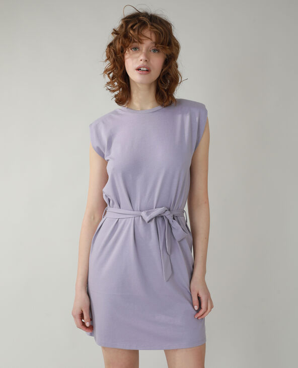 Robe droite à épaulettes lilas - Pimkie