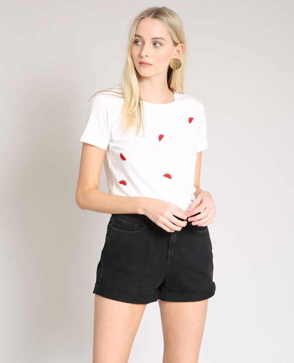 T-shirt pastèques blanc - Pimkie
