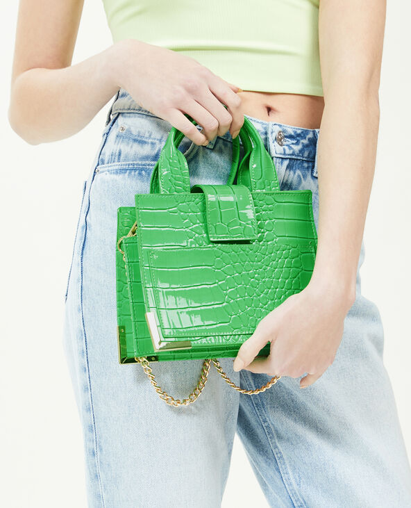 Sac pimkie croco hotsell vert