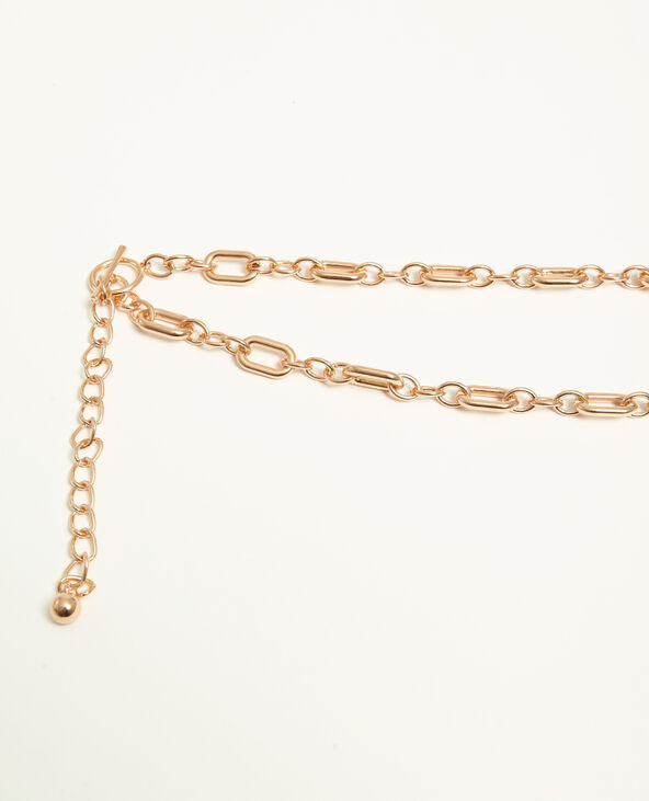 Ceinture metal or top