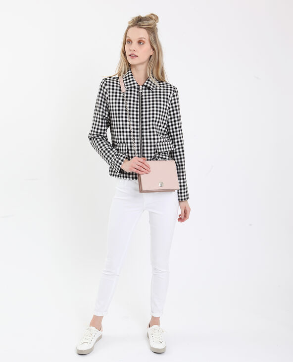 Veste vichy noir - Pimkie