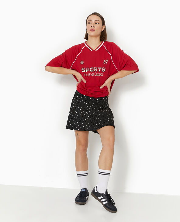 Jupe danseuse motif pois noir - Pimkie