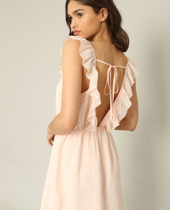 Robe en plumetis