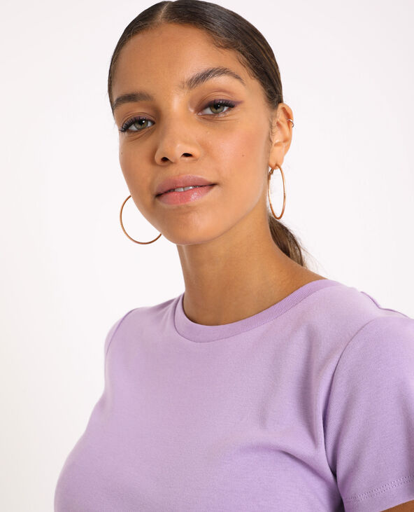 T-shirt basique violet - Pimkie
