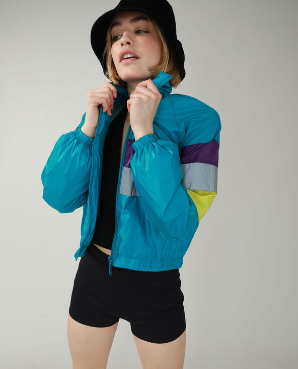 Coupe-vent bleu turquoise - Pimkie