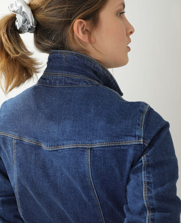 Combinaison en jean bleu - Pimkie