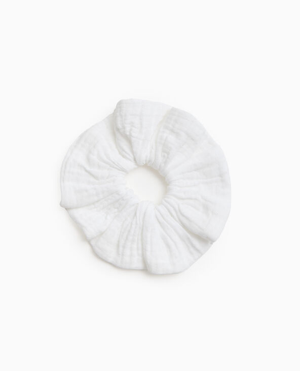 Lot de 2 chouchous en gaze de coton bleu marine - Pimkie