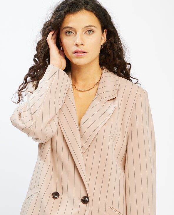Blazer oversize beige - Pimkie