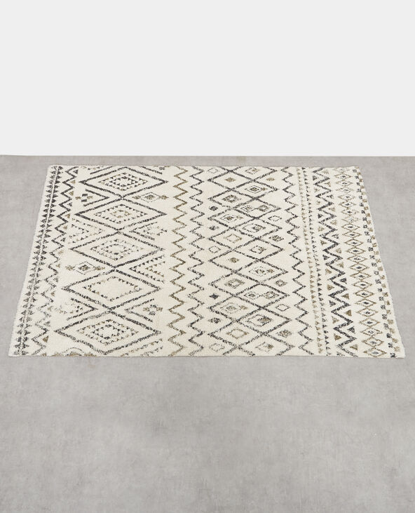 Grand tapis berbère blanc - Pimkie