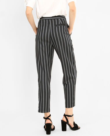 Pantalon carotte bleu marine - Pimkie