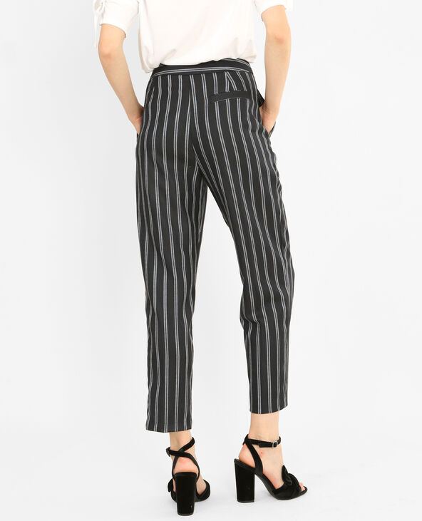 Pantalon carotte bleu marine - Pimkie
