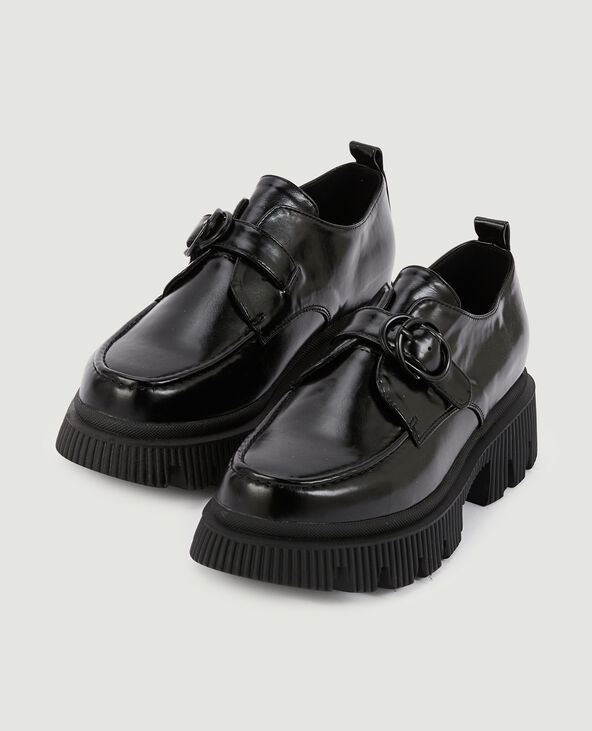 Mocassins avec boucle semelles crunchy