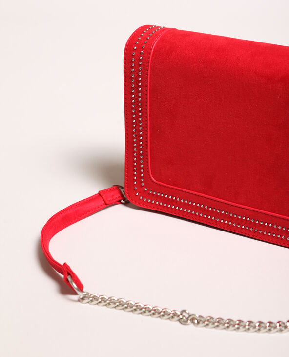 Sac bandoulière clouté rose - Pimkie