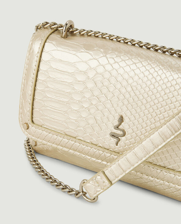Sac effet serpent doré - Pimkie