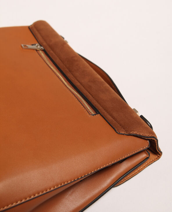 Sac cartable camel - Pimkie
