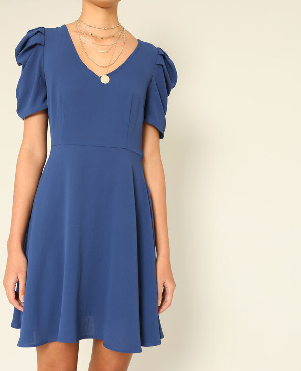 Robe fluide bleu marine - Pimkie