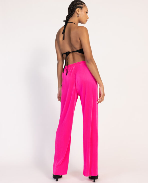 Top dos-nu en crochet noir - Pimkie