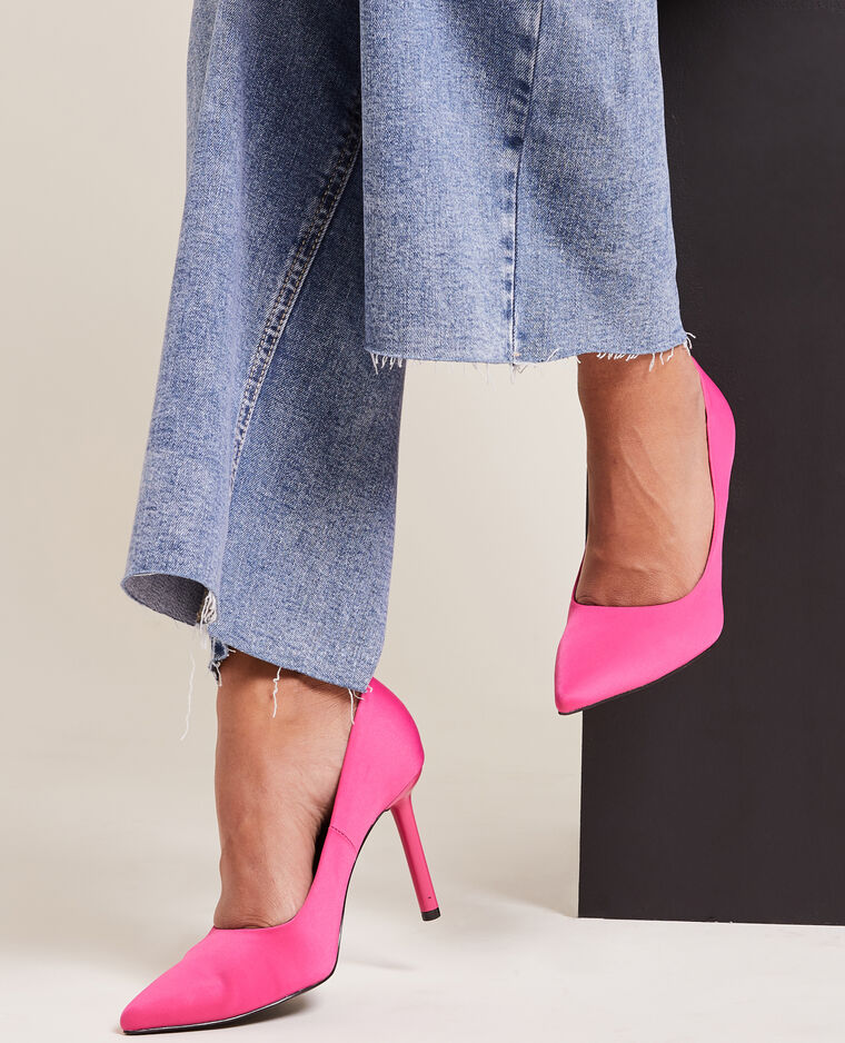 Escarpins bout pointu rose fluo - Pimkie