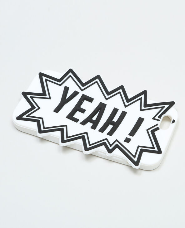 Coque bulle BD blanc - Pimkie