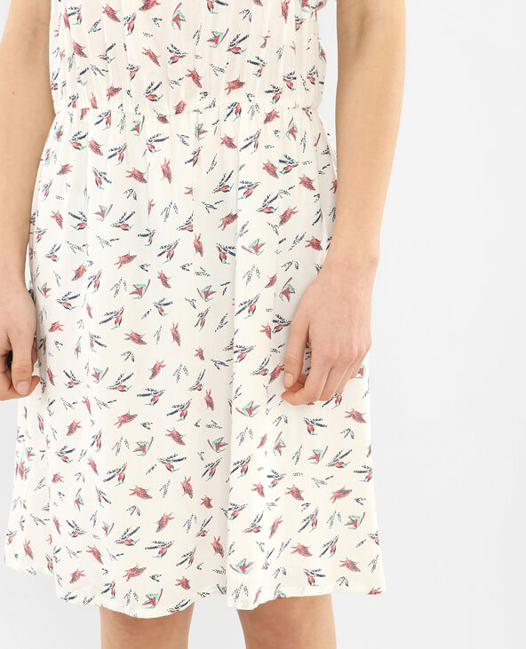 Robe volantée blanc - Pimkie