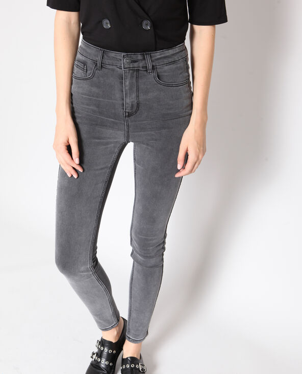 Jean skinny taille haute