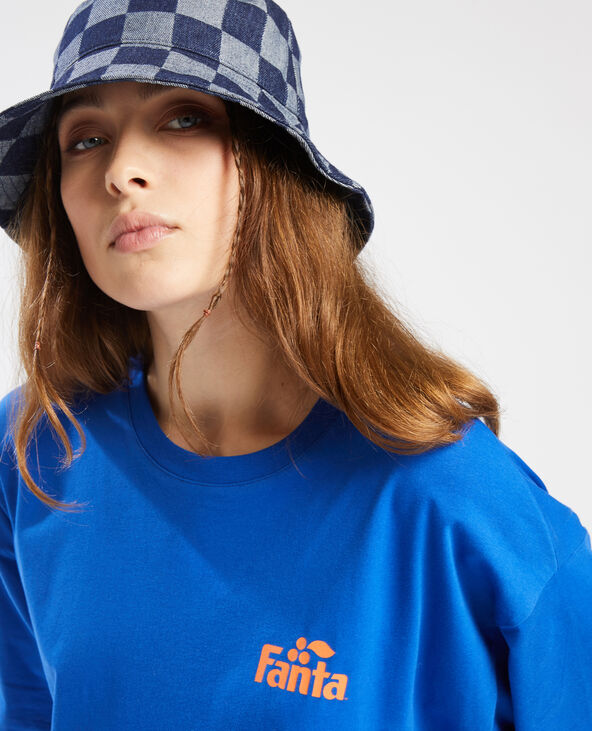 T-shirt oversize FANTA bleu électrique - Pimkie