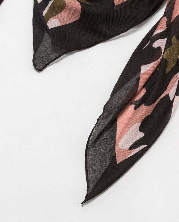 Foulard camouflage vert kaki - Pimkie