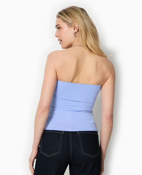 Top bustier bleu - Pimkie