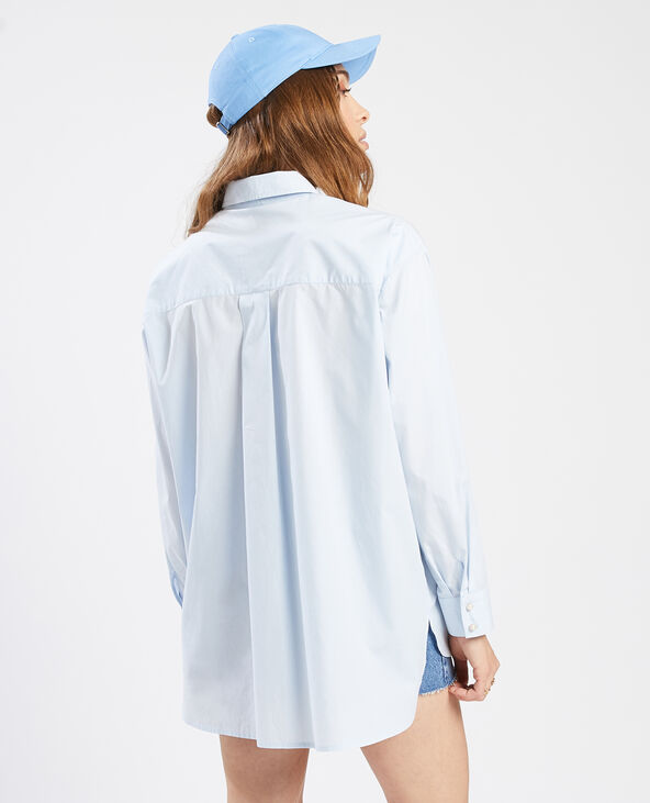 Chemise oversize bleu clair - Pimkie