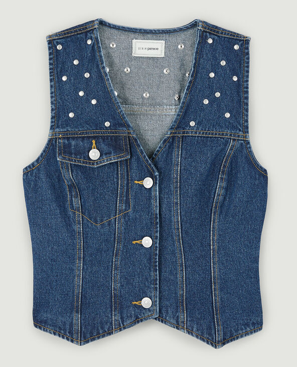 Veste sans manche bleu - Pimkie