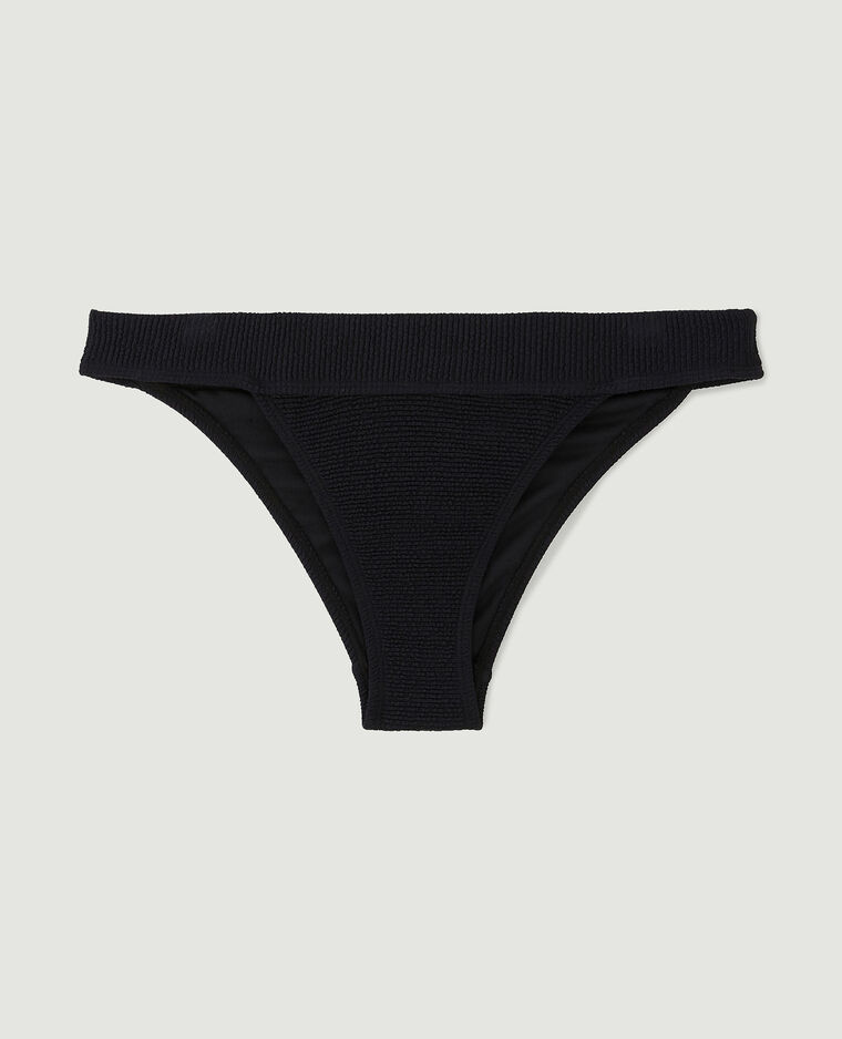 Bas de maillot culotte échancrée noir - Pimkie
