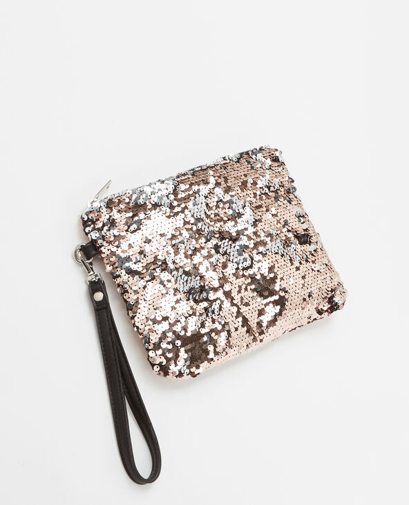 Pochette sequins doré - Pimkie