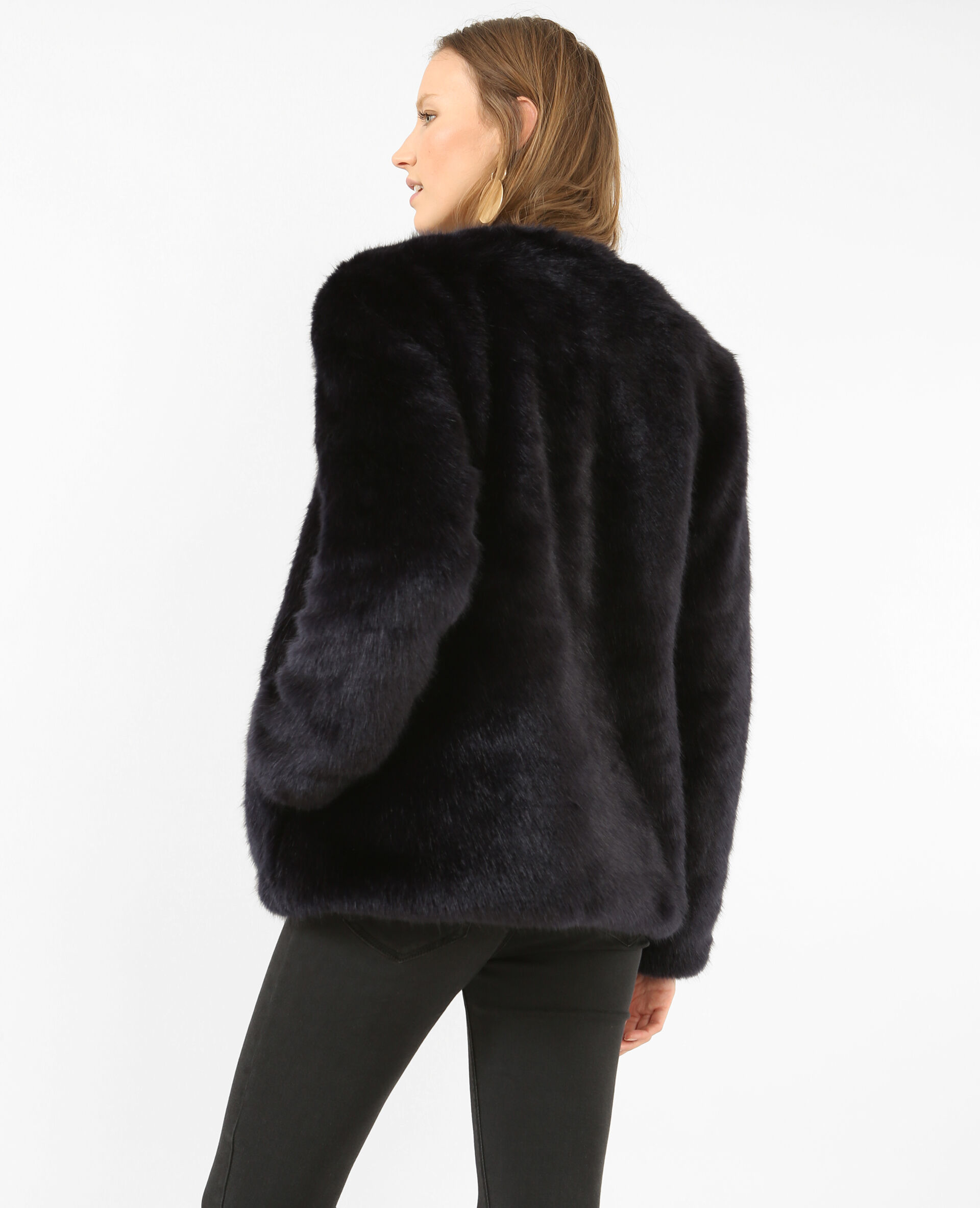 veste fausse fourrure
