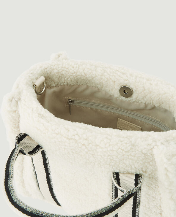 Sac en sherpa écru - Pimkie