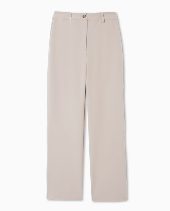 Pantalon droit city beige - Pimkie