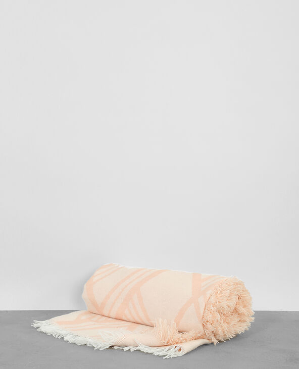Plaid graphique rose clair - Pimkie