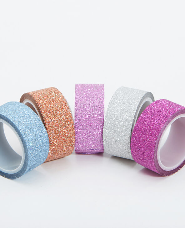 Lot de 5 masking tape bleu - Pimkie