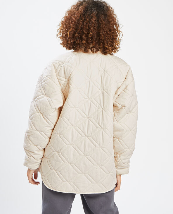 Veste matelassée écru - Pimkie