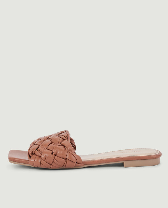 Mules tressées beige - Pimkie