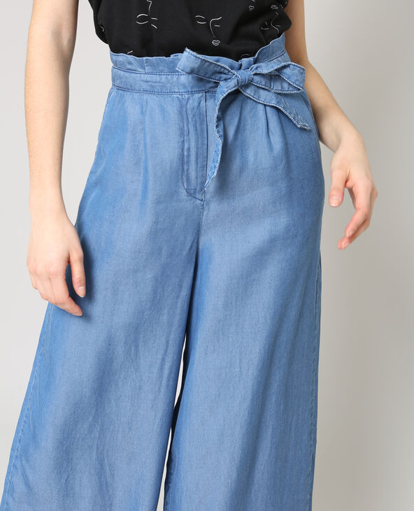 Pantalon jean fluide sale