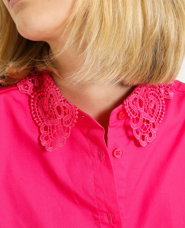 Chemise col dentelle 2025