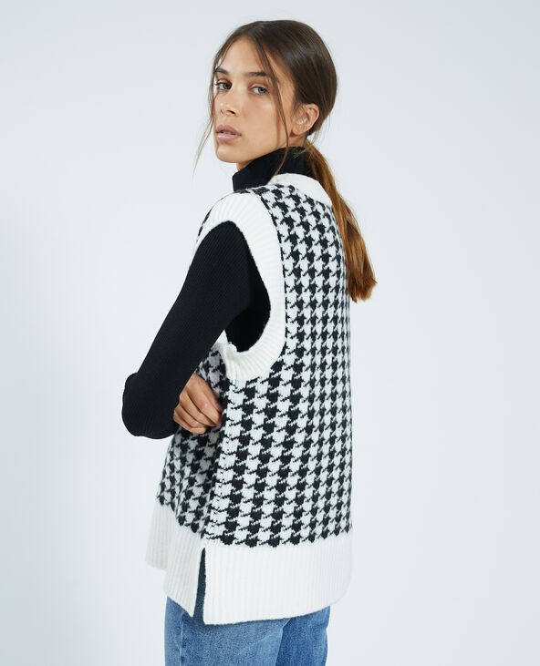 Pull sans manche blanc - Pimkie