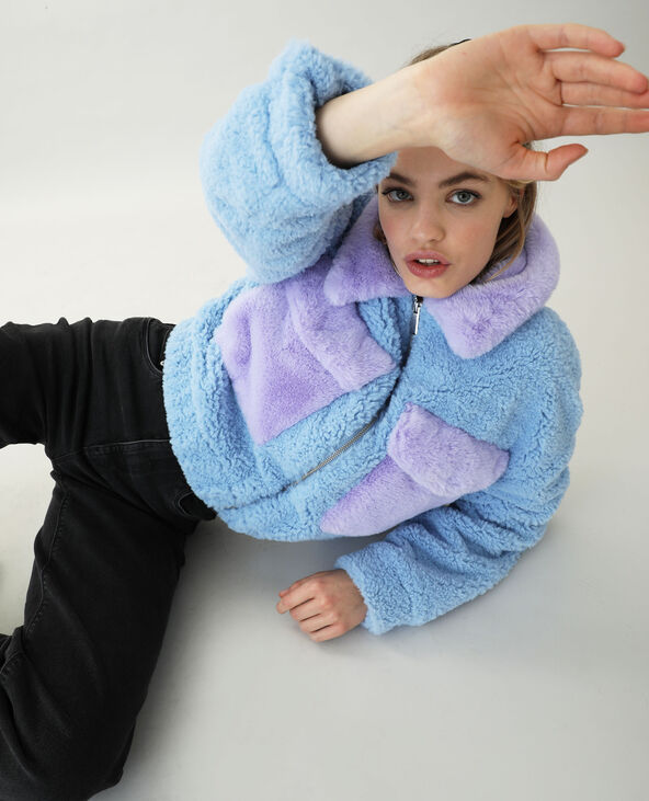 Veste en peluche outlet
