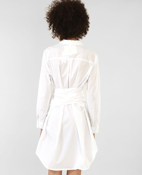 Robe chemise blanc - Pimkie