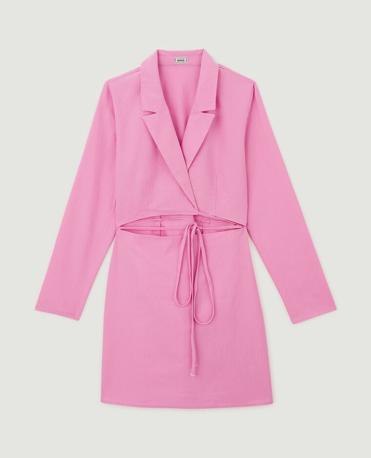 Robe blazer cache-cœur rose - Pimkie