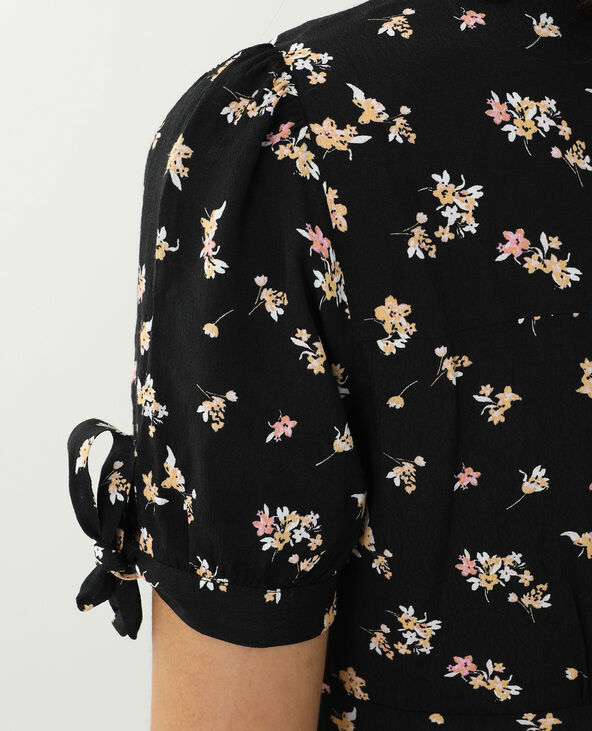Robe fleurie noir - Pimkie