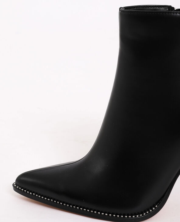 Boots à talons aiguilles noir - Pimkie