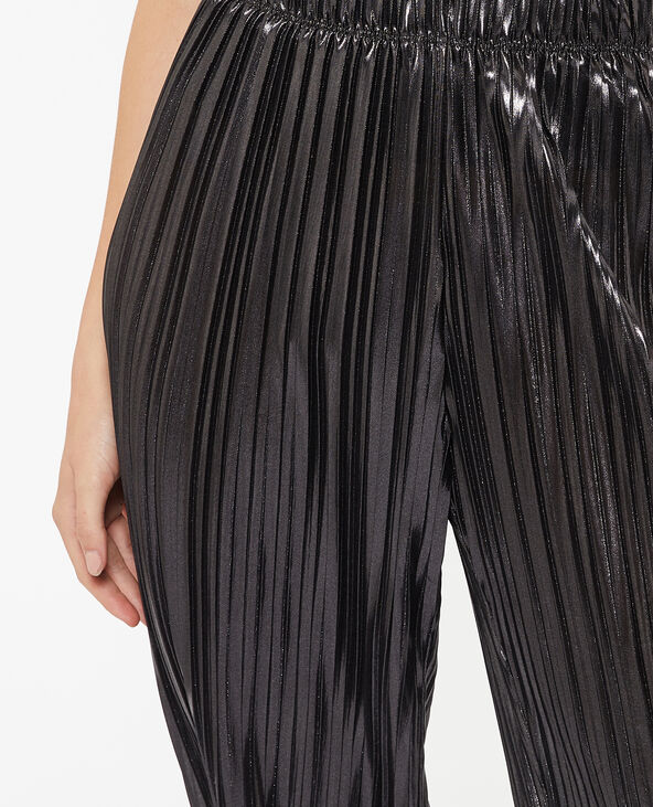 Pantalon plisse en tissu brillant Pimkie