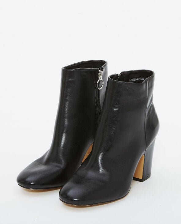 Bottines à talons noir - Pimkie