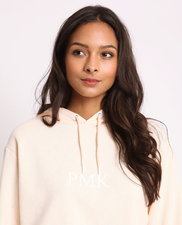 Sweat à capuche vieux rose - Pimkie